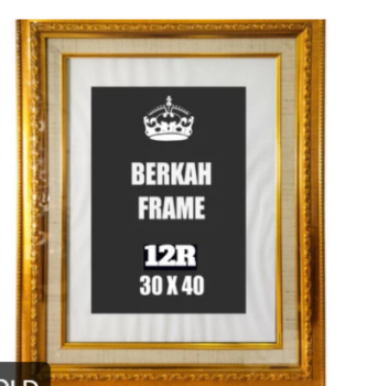 FOTO+BINGKAI EMAS GUB&WAGUB 14R