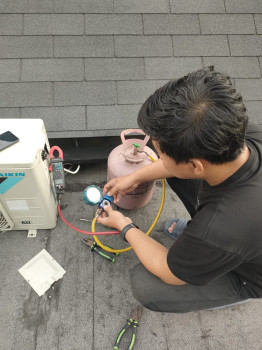 Penambahan Freon AC Split