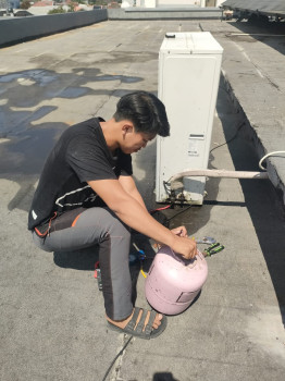 Penambahan Freon AC Standing Floor 3-5 PK