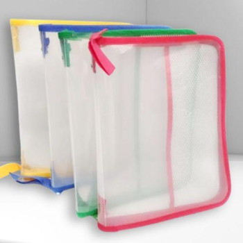 Map Plastik/ Zipper Bag (Uk F4/Folio, Resleting/Kancing)