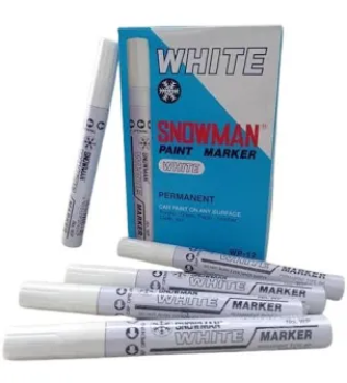 Spidol Putih Snowman WP-12