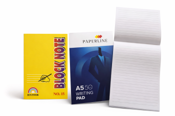 A5 Writing Pad / Buku Tulis A5 Bergaris