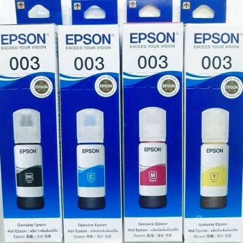 Tinta Printer Hitam/Warna No.003 uk. 65 ml