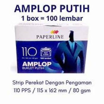 Amplop putih sedang