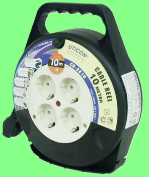 Kabel Roll 10 Meter 4 Terminal