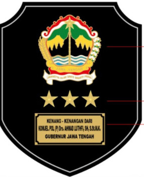 Cetak Plakat Cenderamata  Pemerintah Daerah