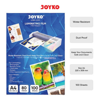 Plastik Laminating - Plastik Laminating Folio 80 Micro
