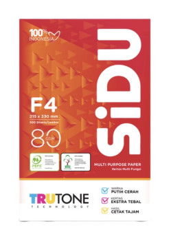 Kertas Folio (F4) 80 Gsm