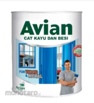 CAT KAYU DAN BESI