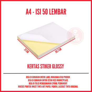 Kertas Stiker HVS