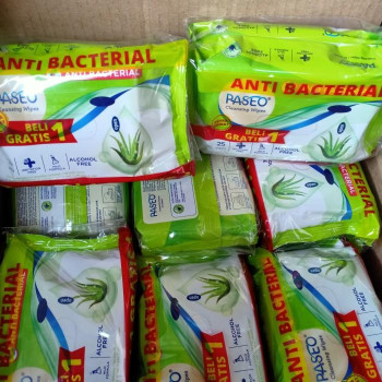 Tissue Basah Spesifikasi Isi 50 Sheet