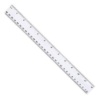 Penggaris mika 30cm